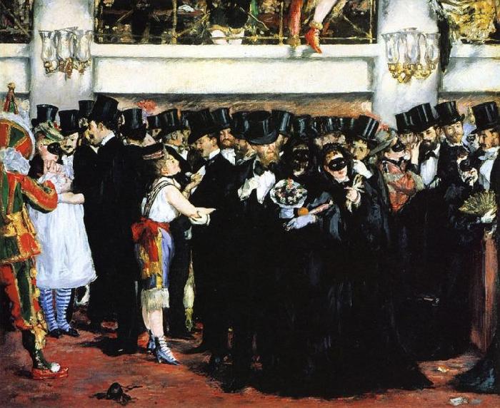 Edouard Manet Un bal a l'Opera